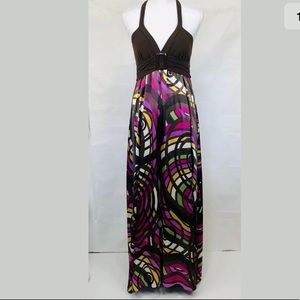 Candies Multicolor Sexy Maxi Dress Sz M